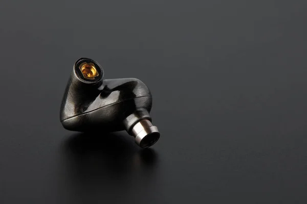 Écouteur Audiophile Dans Oreille Avec Connecteur Mmcx Son Haute Qualité — Photo