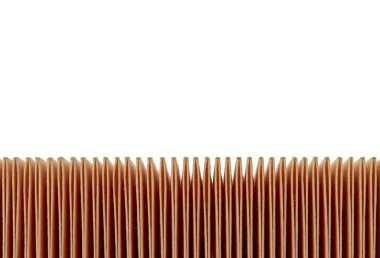 Hava filtresi. Hava temizleme sistemi. Element arabadaki havayı temizliyor..