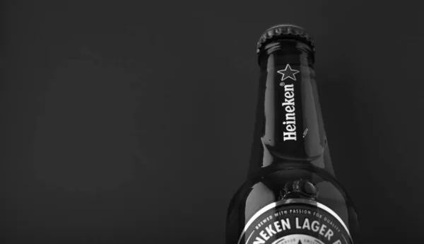 Bottle Heineken Lager Beer Heineken Flagship Product Heineken International World — Stock Photo, Image
