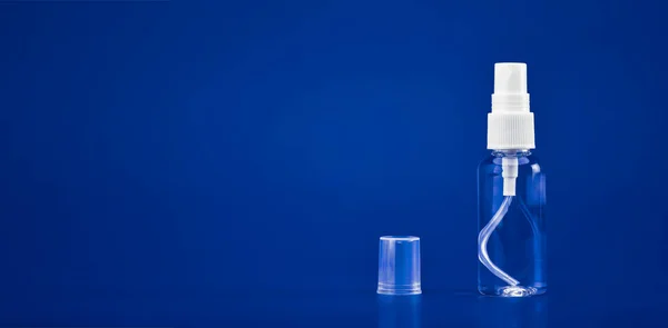 Individuele Antiseptische Spray Steriliteit Bescherming Tegen Het Coronavirus Griep Ziekte — Stockfoto