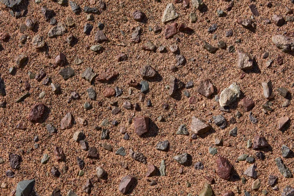 Gobi Negro Desierto Pedregoso Piedras Negras Arena Fondo Natural Abstracto — Foto de Stock