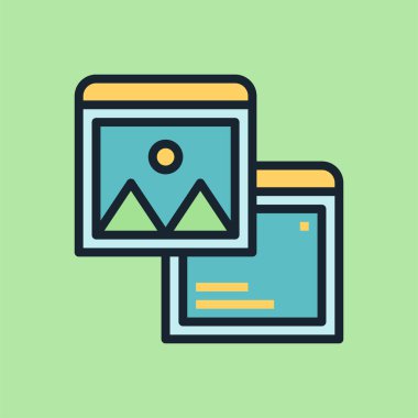 Alt Metin, bir resmin içeriği hakkında bilgi. Çizim kavramı, düz tasarım doğrusal pankart. E- posta haber bültenleri, başlıklar, blog gönderileri, yazdırma ve daha fazlası için kullanım.