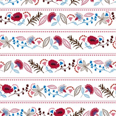 Çizgili çizgili zarif, nazik Özgürlük çiçeği kusursuz desen, zarif nazik moda. Tekstil, kumaş, kapaklar, duvar kağıtları, baskı, hediye paketi ve beyaz üzerine albüm için çiçek çayırı arka planı