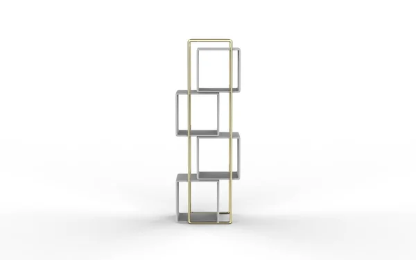 Display Standaard Retail Display Standaard Voor Product Display Staat Geïsoleerd — Stockfoto