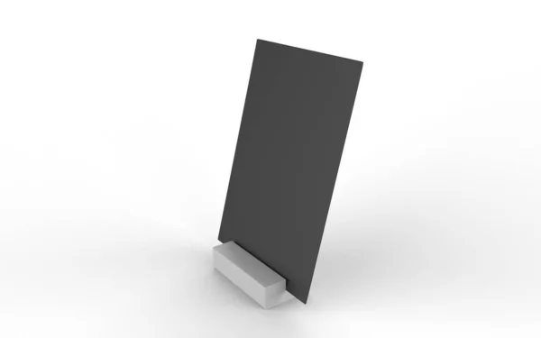 Pvc Papier Table Top Zestaw Stand Mini Roll Banner Wyciągnąć — Zdjęcie stockowe