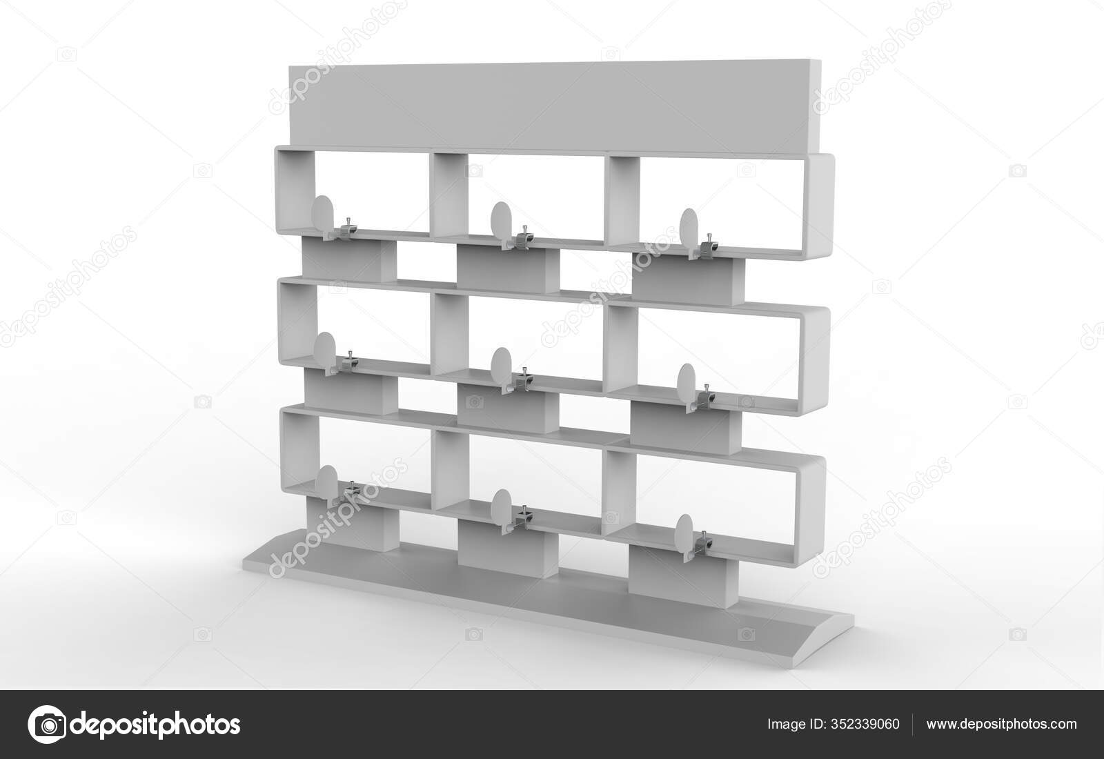 Download Shelf Stopper Shelf Wobbler Fundo Branco Ilustração ...