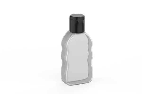 Handreiniger Fles Geïsoleerd Een Witte Achtergrond Handreiniger Wordt Gebruikt Ziektekiemen — Stockfoto