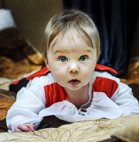Bellissimo bambino 7 mesi — Foto Stock