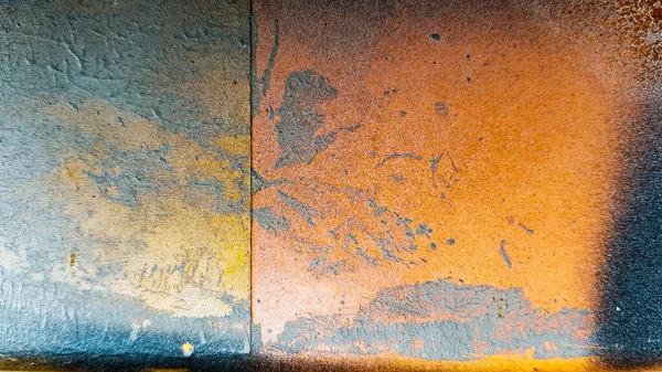 Abstrakte Grunge Oberfläche Orange Gold Goldgelb Glänzend Hinterlegt Abstrakte Textur — Stockfoto