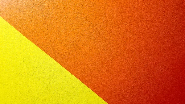 Red Yellow Painted Wall Texture Abstract Grunge Background Copy Space — Stock Photo, Image