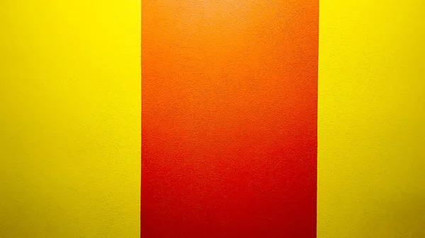 Textura Mural Pintada Rojo Amarillo Fondo Grunge Abstracto Con Espacio — Foto de Stock