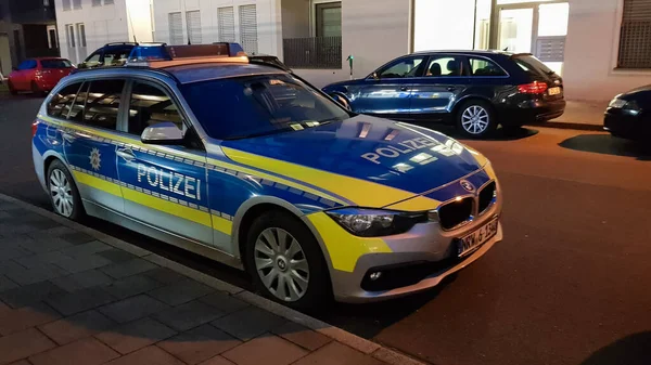 Düsseldorf Deutschland Februar 2020 Der Deutsche Bmw F31 Polizeiwagen Ist — Stockfoto