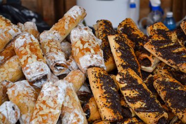 Noel için geleneksel İtalyan kurabiyeleri