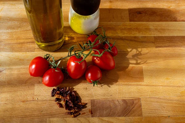 Інгредієнти Приготування Макаронів Італії — стокове фото