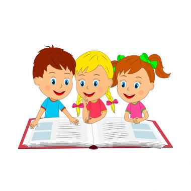 oğlan ve kız kitap okumak