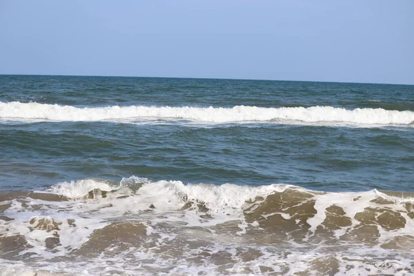 Záliv Indie, mořská vlna pozadí — Stock fotografie