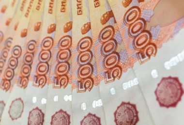 Rus parası beş bin ruble değerinde..