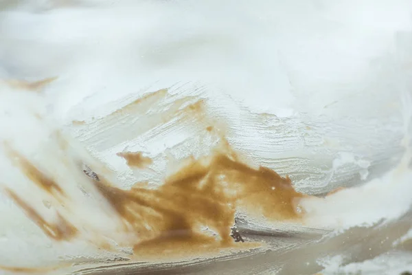 Textura de la pasta de nueces de leche, tiro de cerca . — Foto de Stock