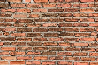 Duvarda kırmızı tuğla deseni, tuğla duvar kağıdı arkaplan