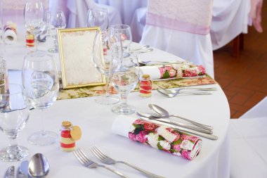 Düğün masa ayarları