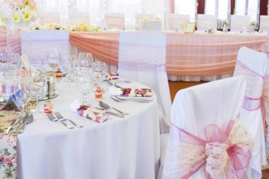 Düğün masa ayarları