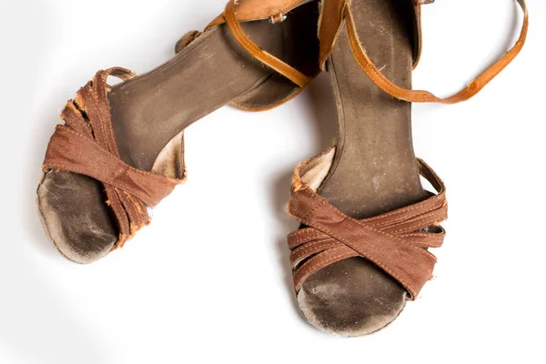 Chaussures de danse de salon latines — Photo