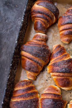 taze tatlı çörekler