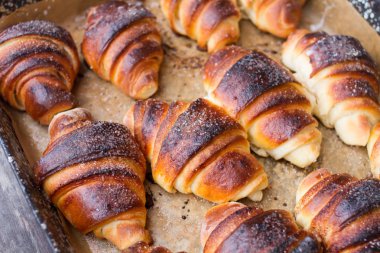 taze tatlı çörekler