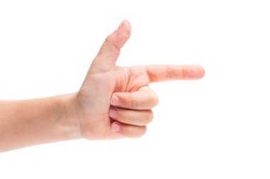 eller izole çocuğun