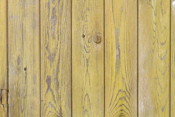 Picture Old Planks Bright Yellow Paint Stock Picture