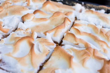 lezzetli köpüklü kek