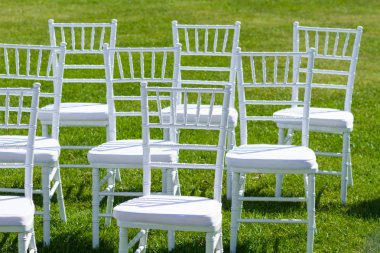 Tören için sandalye