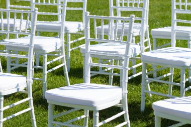 Tören için sandalye