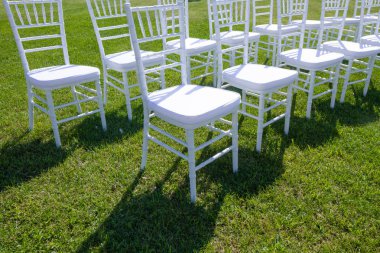 Tören için sandalye