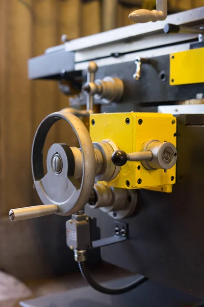 Detail Lathe Machine Factory — Stock Photo, Image