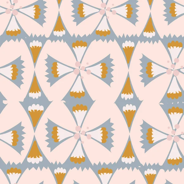 Motif géométrique rose clair sans couture conception de fond . — Image vectorielle