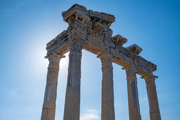 Tempel Von Apollon Antiken Ruinen Apollontempel Der Nähe Von Antalya — Stockfoto