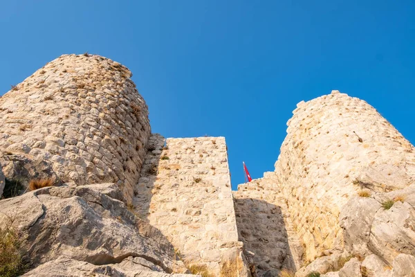 Castelo Serpente Yilan Kale Vista Adana Turquia — Fotografia de Stock