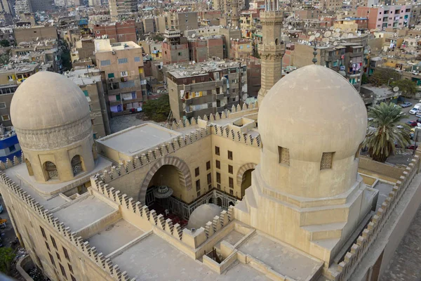 Cairo Egypt December 2015 Mosque Madrassa Sultan Hassan Old City — стокове фото