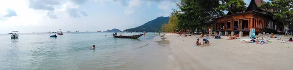 Panoramic View Chaweng Beach Koh Samui Thailand — стокове фото