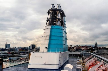 Tallinn 'deki gemide bir baca (Estonya))