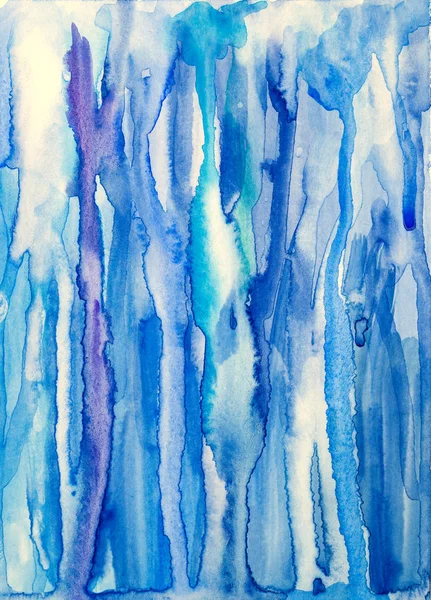 Абстрактный Акварельный Фон Похожий Водный Поток Стволы Деревьев Ручной Фон — стоковое фото