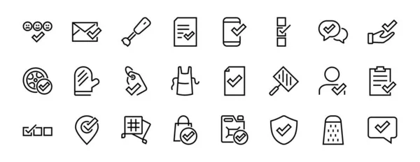 Simple Set Claim Related Vector Line Icons Contains Icons Security — Stock Vector