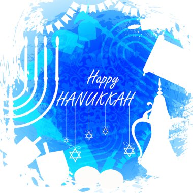 Hanuka Bayramınız kutlu olsun İsrail ışık Festivali kutlamaları için