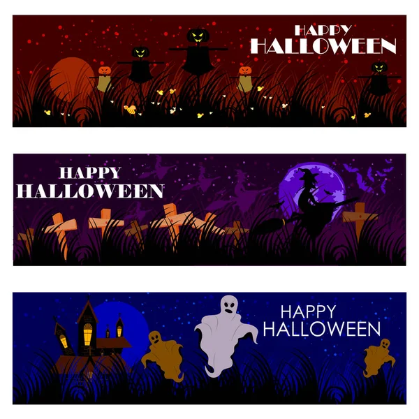 Halloween tema fundo — Vetor de Stock