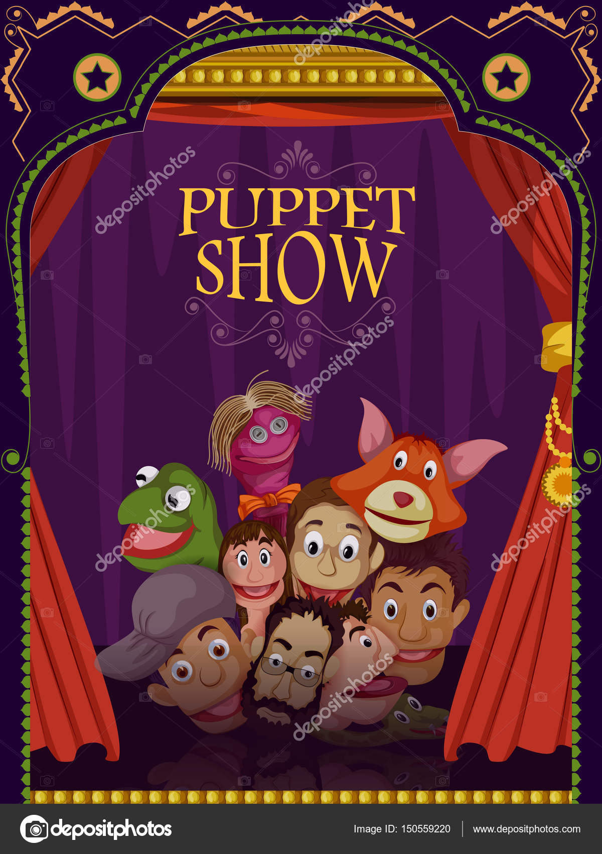 Paper Invitations & Announcements Puppet Show Birthday Puppet Show ...