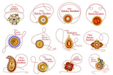 Hint festivali Raksha Bandhan kutlaması için Rakhi arka planı