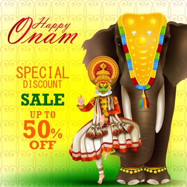 Güney Hindistan festivali için iyi bayramlar.