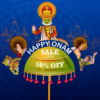 Güney Hindistan festivali için iyi bayramlar.