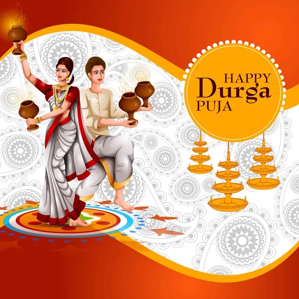 Mutlu Durga Puja Hindistan bayram geçmişi